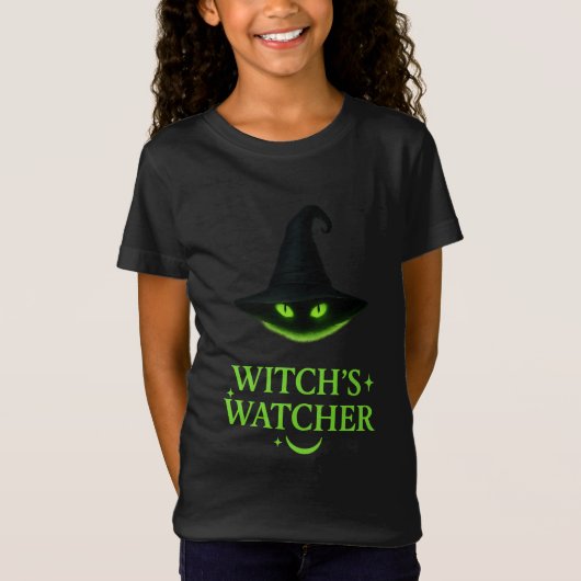 Witch's Watcher - Mystieke Kattenogen T-shirt (Voorkant)