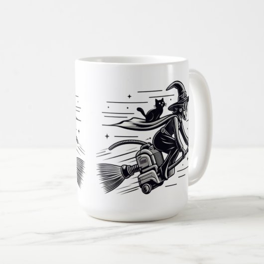 Witch's Wickedly Fast Halloween Escape! Koffiemok (Voorkant rechts)