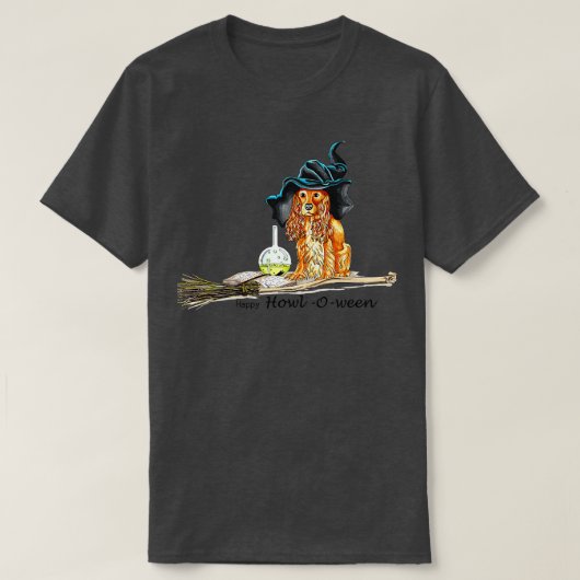 WitchSpaniel 2 TShirt (Design voorkant)