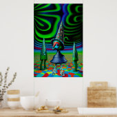 WitchWoo - Een psychedelisch kerstverhaal Ken Gage Poster (Keuken)