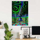 WitchWoo - Een psychedelisch kerstverhaal Ken Gage Poster (Thuiskantoor)