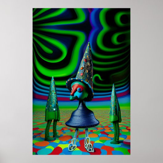WitchWoo - Een psychedelisch kerstverhaal Ken Gage Poster (Voorkant)