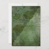 Witchwood Gothic Wedding Kaart (Achterkant)