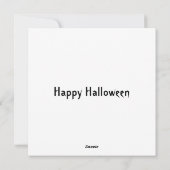 Witchwood Halloween Feestdagenkaart (Achterkant)