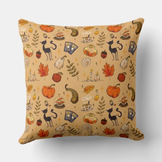 Witchy Autumn Kussen (Achterkant)
