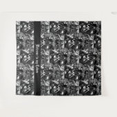 Witchy Baphomet met zigeunermeisjes en vleermuizen Wandkleed (Voorkant (horizontaal))