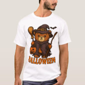 Witchy Bear Halloween Tee🧙‍♀️🧙‍♀️ T-shirt (Voorkant)