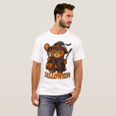 Witchy Bear Halloween Tee🧙‍♀️🧙‍♀️ T-shirt (Voorkant volledig)