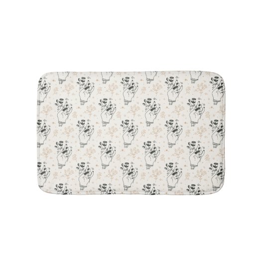 Witchy Bohemian Badmat (Voorkant)