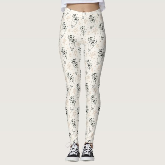 Witchy Bohemian Leggings (Voorkant)