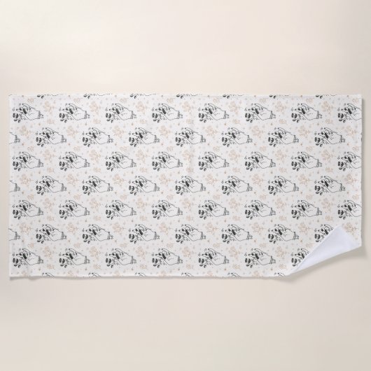 Witchy Bohemian Strandlaken (Voorkant)