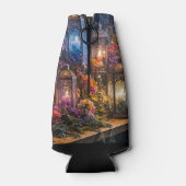 Witchy Boho Gypsy Kaarsen Lantaarns Mystiek Flesjeskoeler (Achterkant)