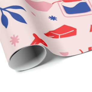 Witchy Boho Mystical Wrapping Paper Cadeaupapier