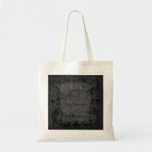 Witchy Book of Spells and Potions Tote Bag (Voorkant)