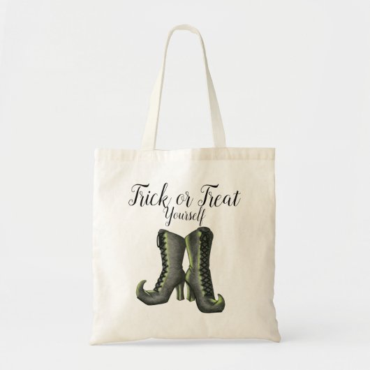 Witchy Boots Tote Bag (Voorkant)