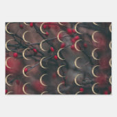 Witchy Bossen Triple Moon wrappers Inpakpapier Vel (Voorkant 2)