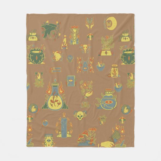 Witchy Business  Art Fleece Deken (Voorkant)