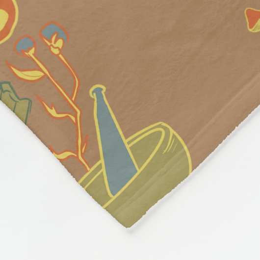 Witchy Business  Art Fleece Deken (Hoek)