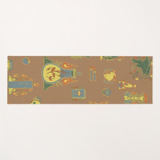 Witchy Business  Art Yogamat (Voorkant (horizontaal))