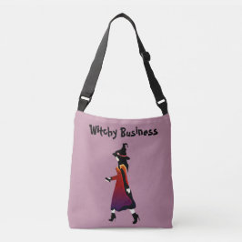 Witchy Business Modern, speciaal aangepast duusky  Crossbody Tas