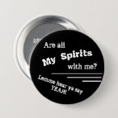 Witchy Button (Voorkant /achterkant)