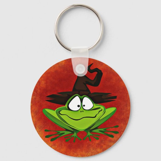 Witchy Button Sleutelhanger (Voorkant)