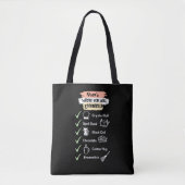 Witchy Canvas tas Essentials | toverhekserij (Voorkant)