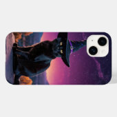 Witchy Cat Halloween T-shirt Case-Mate iPhone Case (Achterkant (horizontaal))