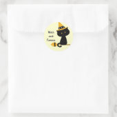 Witchy Cat Sticker (Tas)