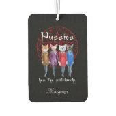 Witchy Cats Hex The Patriarchy  Personalized Luchtverfrisser (Achterkant)