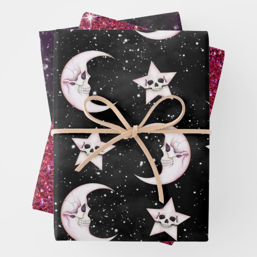 Witchy Celestial Inpakpapier Vel (In situ)