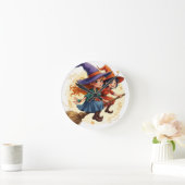Witchy Characters Muurklok Decor Ronde Klok (Huis)