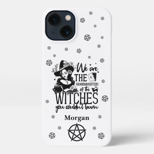 Witchy-citaat We zijn de grootdochters iPhon iPhone Hoesje (Achterkant)