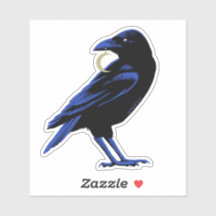 Witchy Crow met Moon Ketting