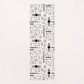 Witchy Crystal Moonchild Yogamat (Voorkant)