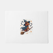 Witchy Dachshund Delight Deurmat (Voorkant)
