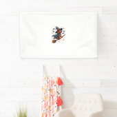 Witchy Dachshund Delight Spandoek (Insitu)