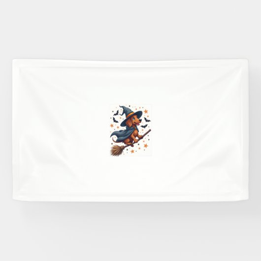 Witchy Dachshund Delight Spandoek (Horizontaal)