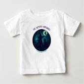 Witchy design on light kids clothes (Voorkant)