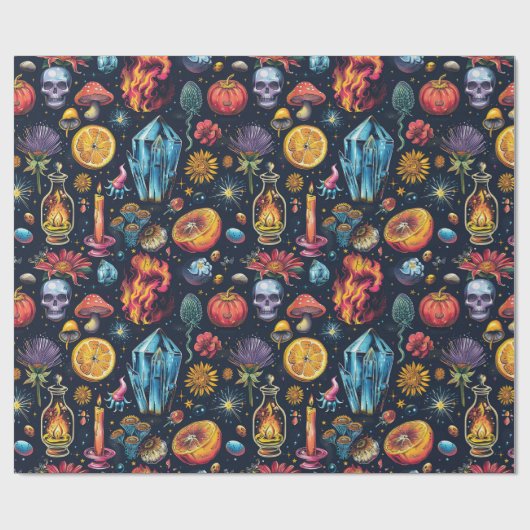 Witchy Dingen Cadeaupapier (Vlak)