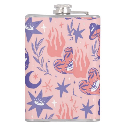 Witchy Elements Heupfles (Achterkant)