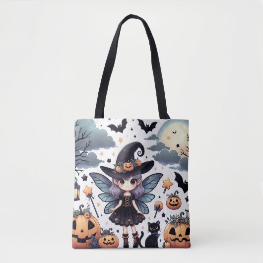 Witchy en Schattige (1) Full Print Tote Bag (Voorkant)