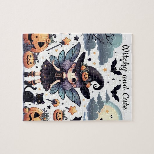 Witchy en Schattige (1) Puzzel Legpuzzel (Horizontaal)