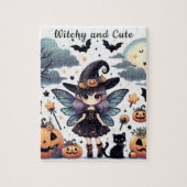 Witchy en Schattige (1) Puzzel Legpuzzel (Verticaal)