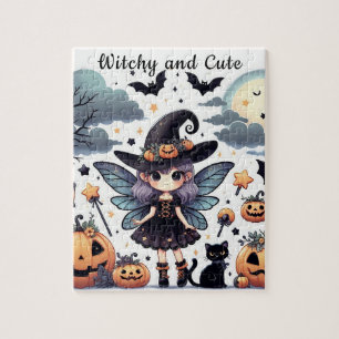 Witchy en Schattige (1) Puzzel Legpuzzel