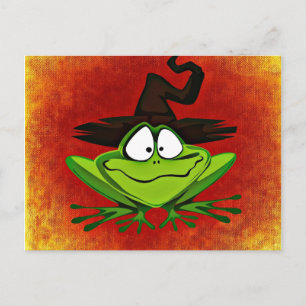 Witchy Frog Briefkaart