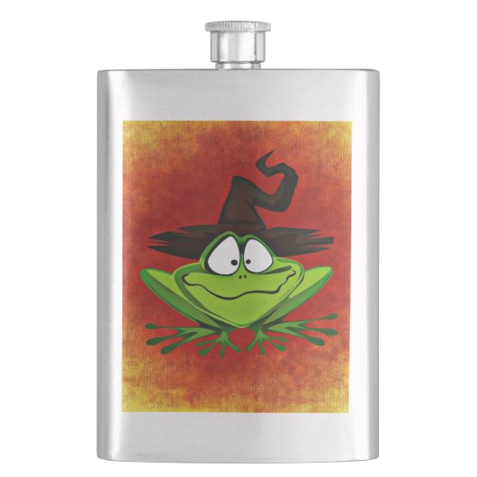 Witchy Frog Heupfles (Voorkant)