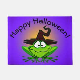 Witchy Frog op Paars Deurmat