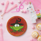 Witchy Frog Papieren Bordje (Feest)