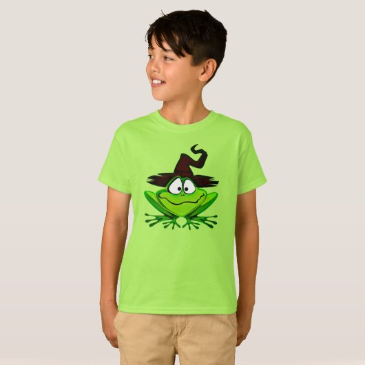 Witchy Frog T-shirt (Voorkant volledig)